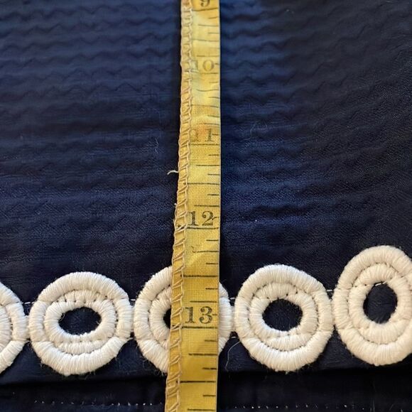 Lilly Pulitzer Navy & White Lenore Skort - Picture 12 of 12